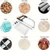 8in1 Saw Multi Purpose Hand DIY Steel Saw Metal Wood Glass Saw Kit 6 Blades Woodworking Metalworking Model Hobby Tool