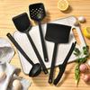 5Pcs Cooking Kitchenware Tool Silicone Cookware Set Baking Tools Tableware Silicone Shovel Spoon Food Tongs Kitchen Accessories