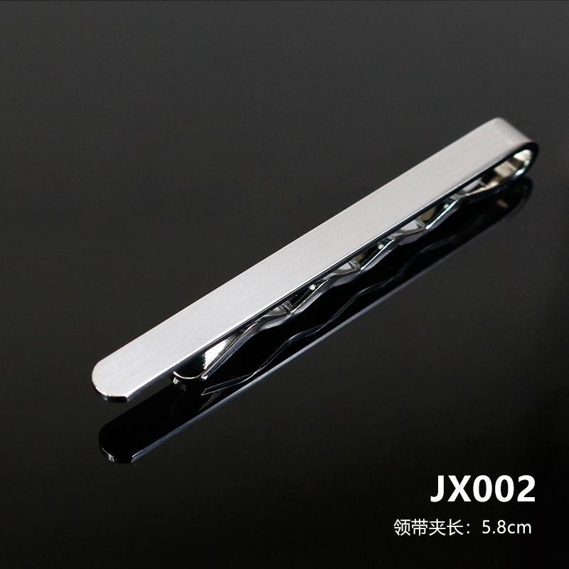 Men'S Gold Silver Tie Clip Business Dress Simple Men'S And Women'S Pins Korean Version Fashion Security Collar Clip