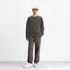 Jack & Jones Men's Loose Ribbed Crew Neck Knit Sweater
