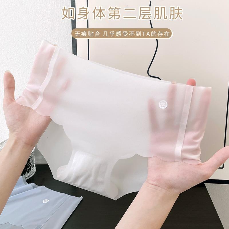 Ultra-thin Translucent Panties Feel Breathable for Women Naked