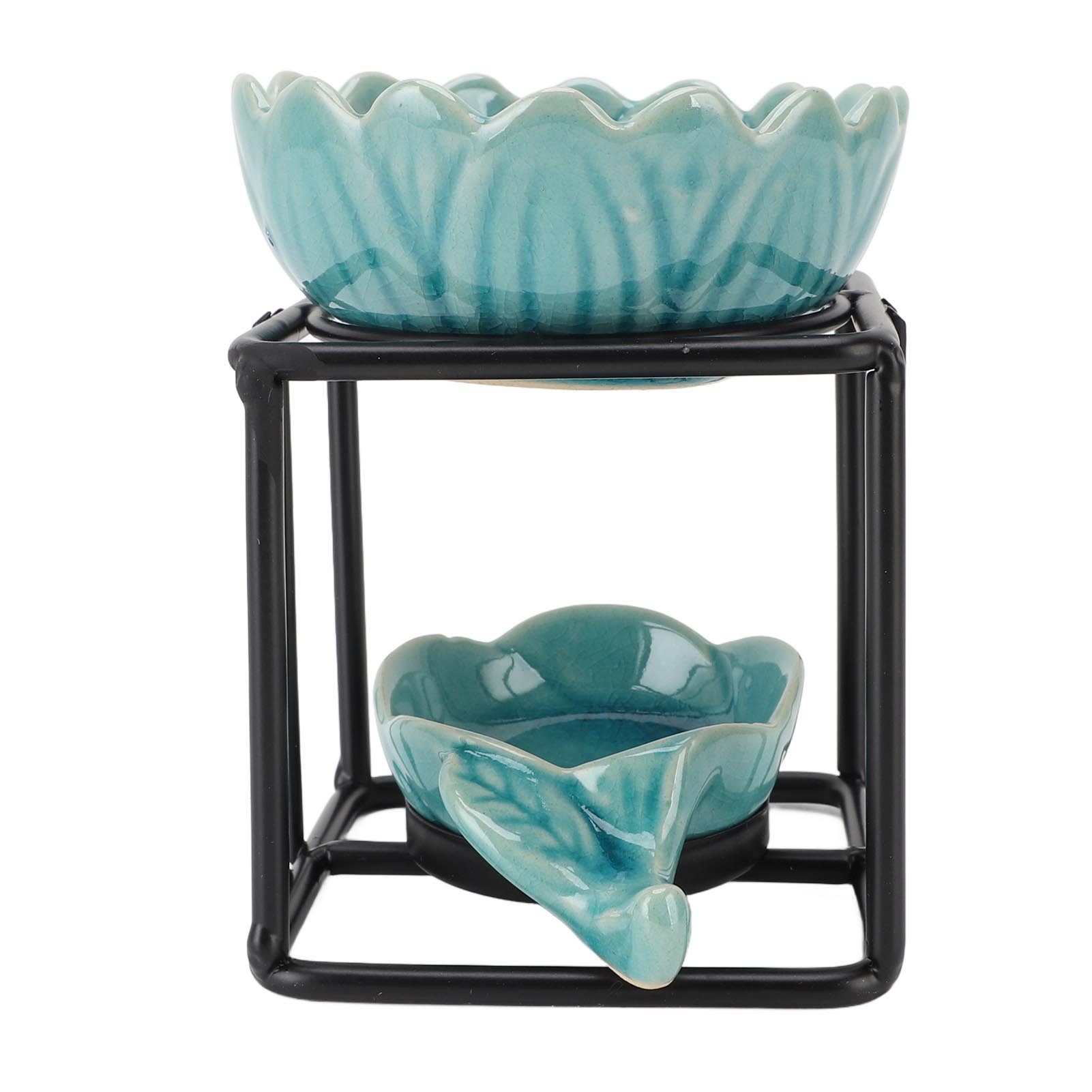 

2pcs Iron Art Aromatherapy Burner Metal Essential Oil Burner Oil Diffuser Candle Tealight Holder