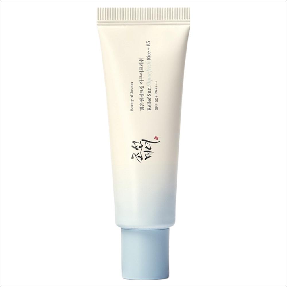 

[Beauty of Joseon] Солнцезащитный крем Relief Sun Aqua-fresh 50 мл - SPF50+ PA++++, Легкий солнцезащитный крем с рисовой водой + пантенол, Для жирной и комбинированной кожи, K-Beauty 50ml x 1EA