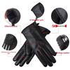 Red Dragonfly Women's Winter Sheepskin Cycling Gloves