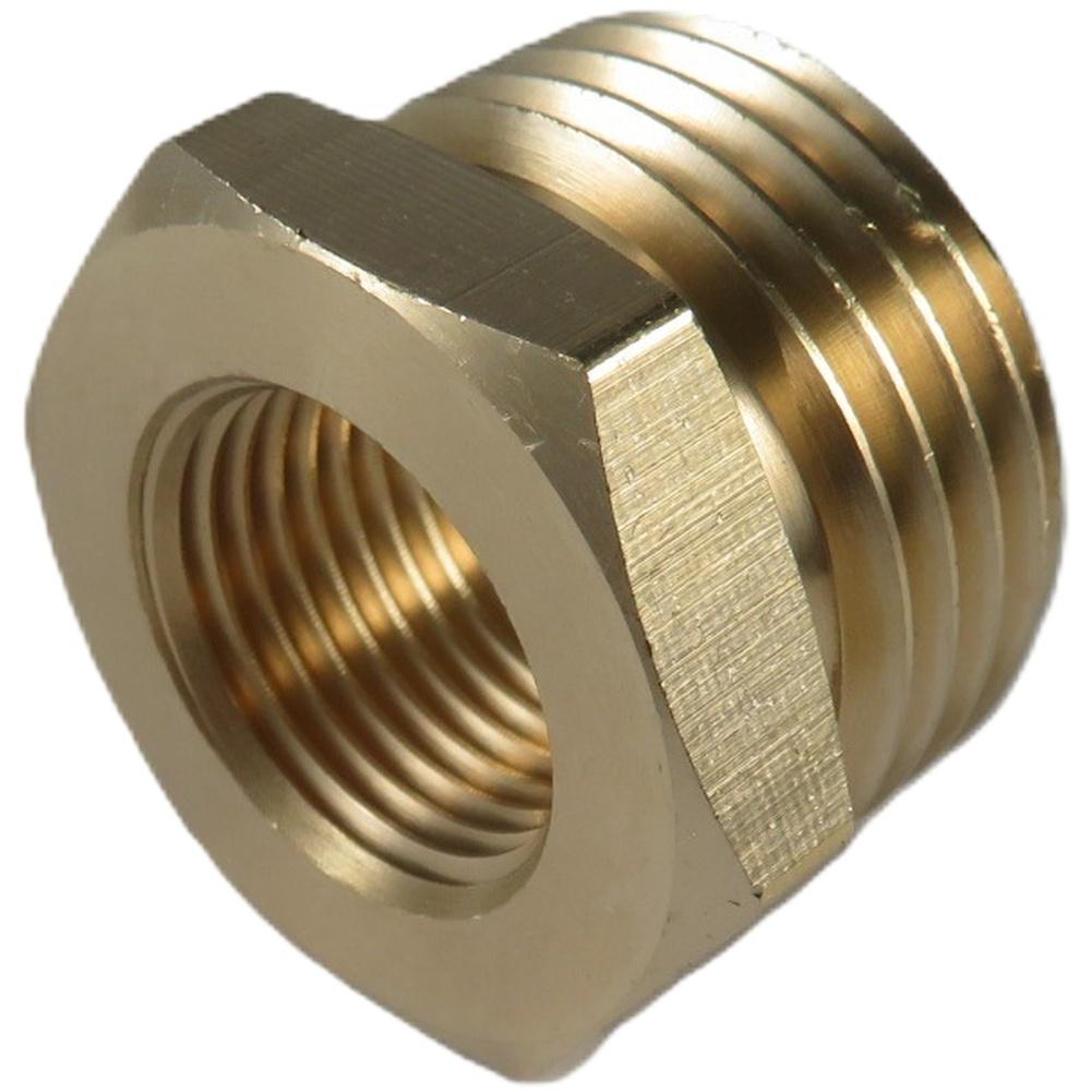 Garden Irrigation Garden Hose Bushing Brass Hose Adapter Brass Construction High Durability For Plumbing Applications