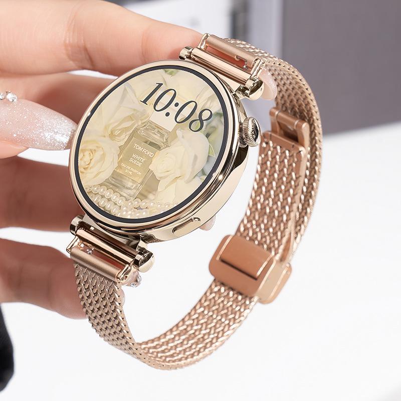 

Модний ремінець з нержавіючої сталі для годинників Huawei GT2Pro, GT3, GT4 - Жіночий стиль Huawei GT4 (41mm)