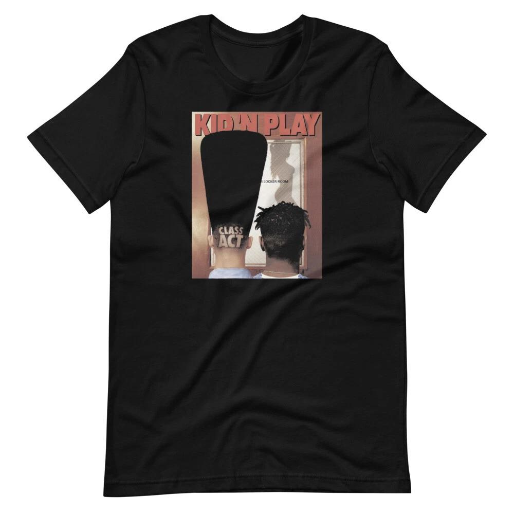 

CLASS ACT 1992 Movie Poster Style Kid N Play Graphic Tee Unisex 100% Cotton T-shirt Mens Tees Top L