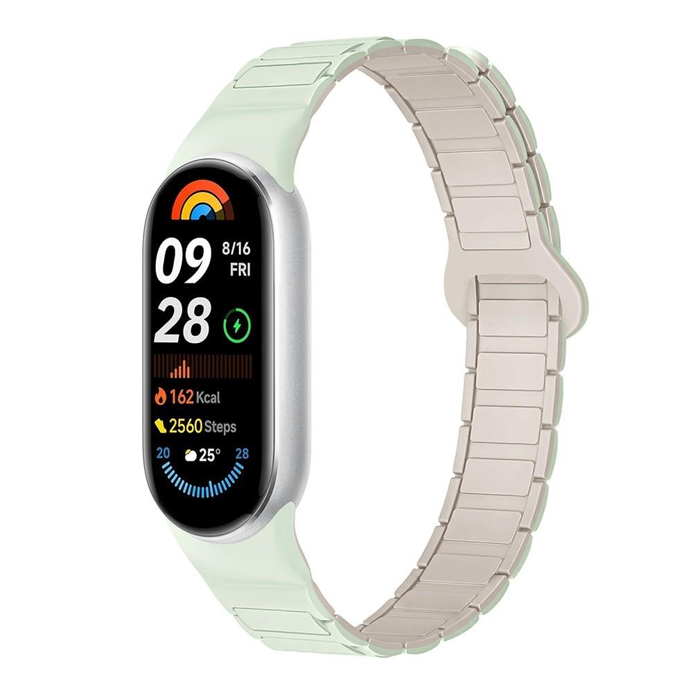 

Silicone Strap For Xiaomi Mi Band 10 9 8 Wristband Accessories Magnetic Bracelet belt pulseira correa Xiaomi smart band 8 9 10 For Mi Band 9