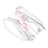 Mid- Air Deflectors, for Touring & Trike Model, 2017-Later