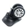 Replacement 4*Universal Swivel Luggage Casters Wheels Set For Travel Suitcase