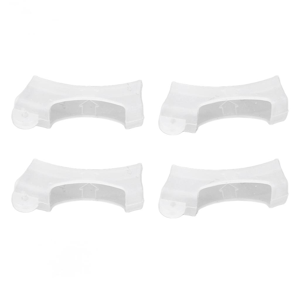 4pcs Hearing Aids Protective Cover Soft Silicone Prevent Scratches Hearing Amplifier Protector for Seniors