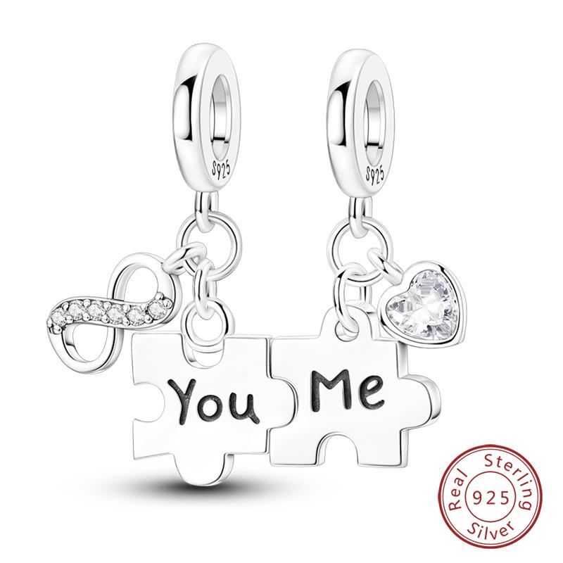 100% Copper Luggage Earth Camera Golf Rugby Helmet Charms Pendants Fit Qikaola Original Bracelets Diy Jewelry