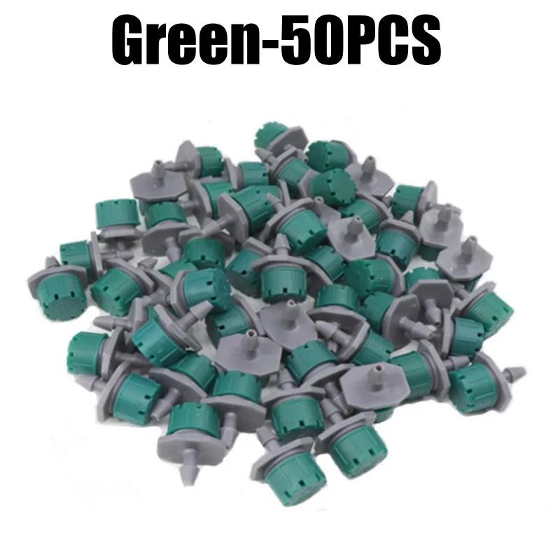 

500PCS 8 Hole Adjustable Irrigation Drippers Sprinklers Mitter Dripper Micro Drip Irrigation Sprinklers for Watering System