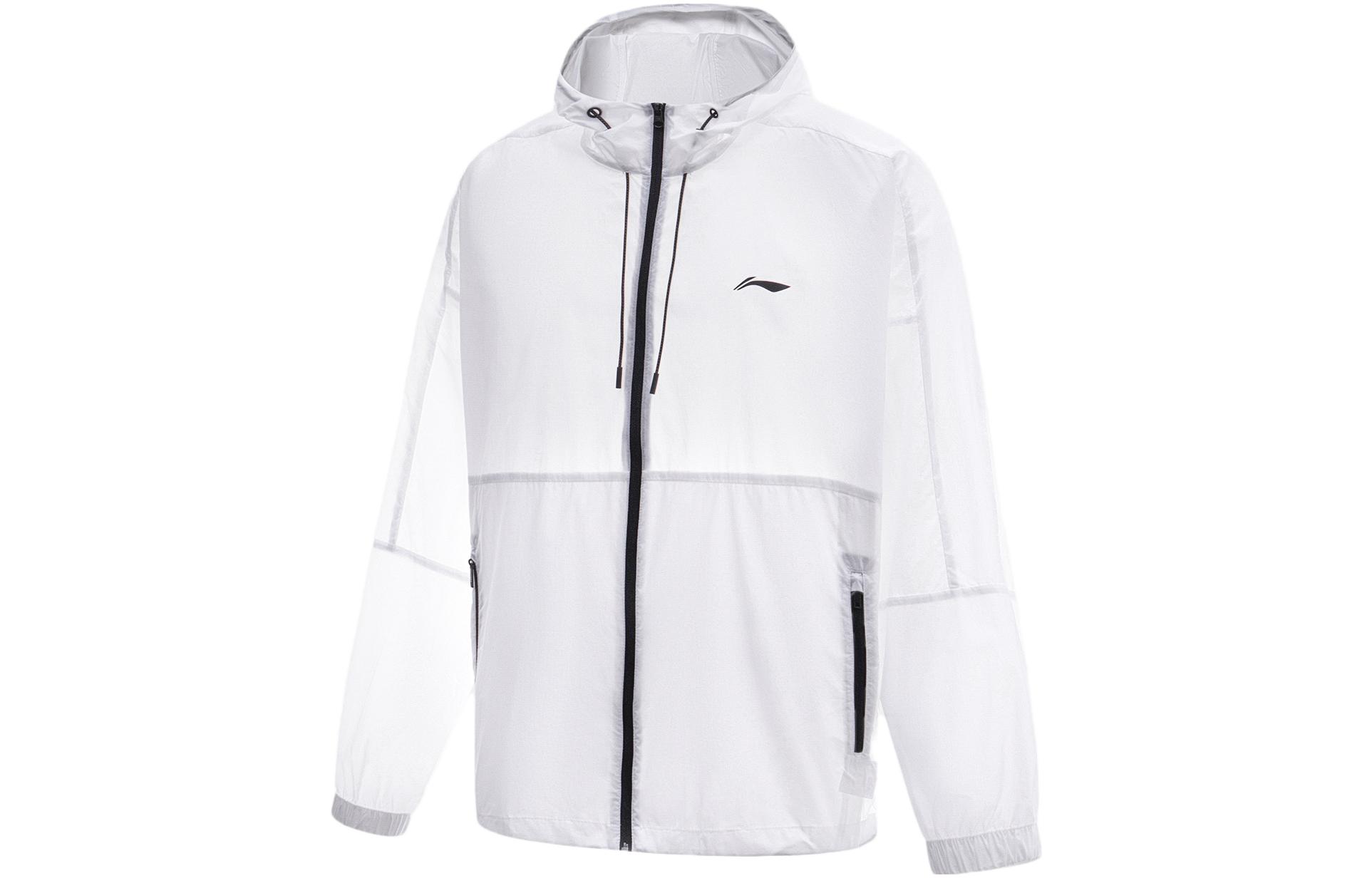 Li Ning Smoothie Sun Protection Clothing Unisex Standard White AFDU831-5 2XL