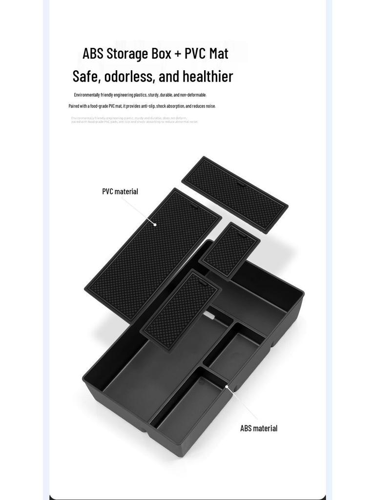 2024-2025 Jetour Shanhai L7 PLUS Armrest Storage Box for Car Interior