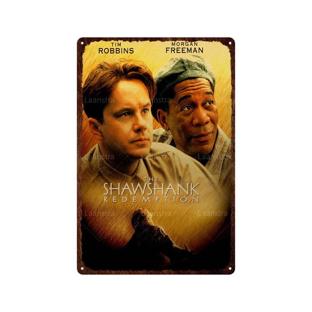 Various Classic Movie Posters Retro Metal Plaque Tin Sign Posters Living Room And Bar Interior Decoration Poster Painting