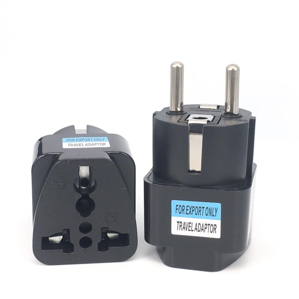 Universal AU UK US EU CN Plug Adapter US To EU Plug Converter Australian KR Euro Travel Adapter Power Electric Socket AC Outlet
