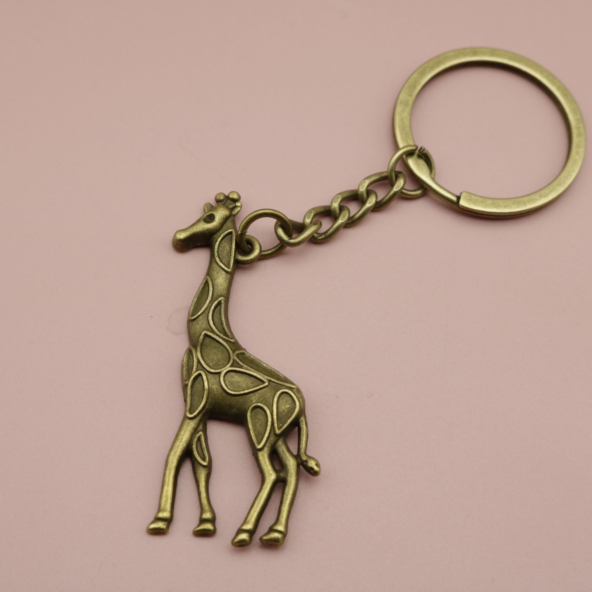 Горячие продажи ювелирных изделий, простой кулон-брелок с жирафом one size