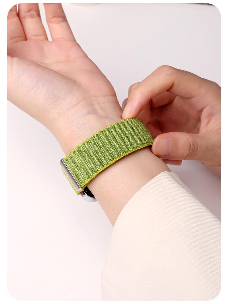 Breathable Woven Watch Band for Casio DW5600, GA2100, GA900 Men's Sports Models.