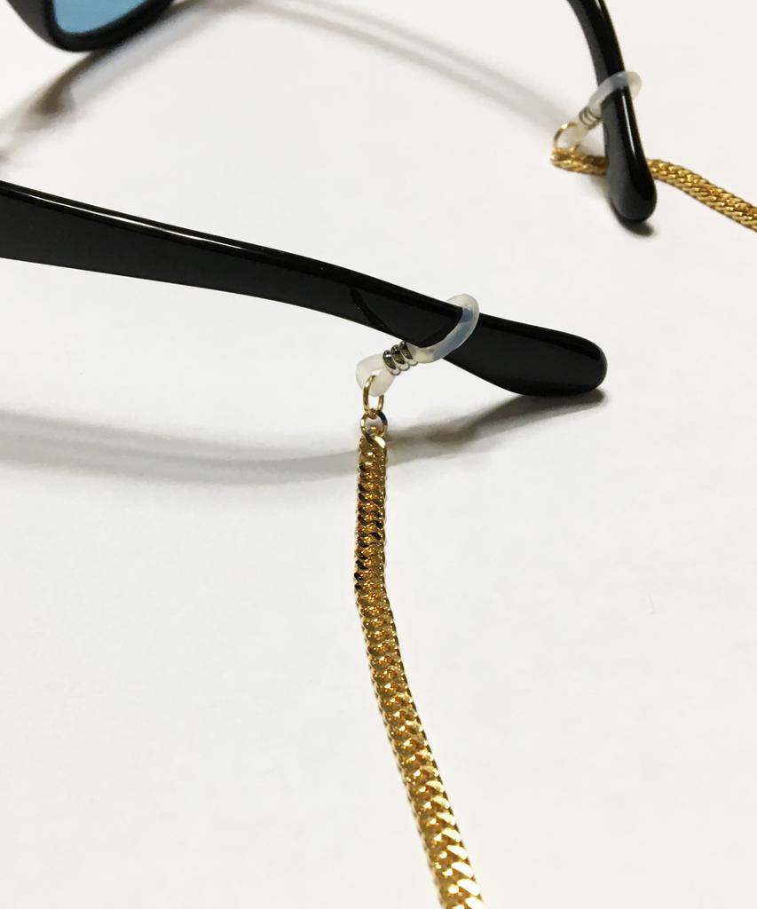 Segseuto [Surgical Steel][Eyeglass Chain] W-Type 005 E.L Gold