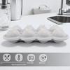 Large Silicone Ice Cube Trays - Easy-Release No Leakage Perfect For Whiskey Cocktails Juice And Parties