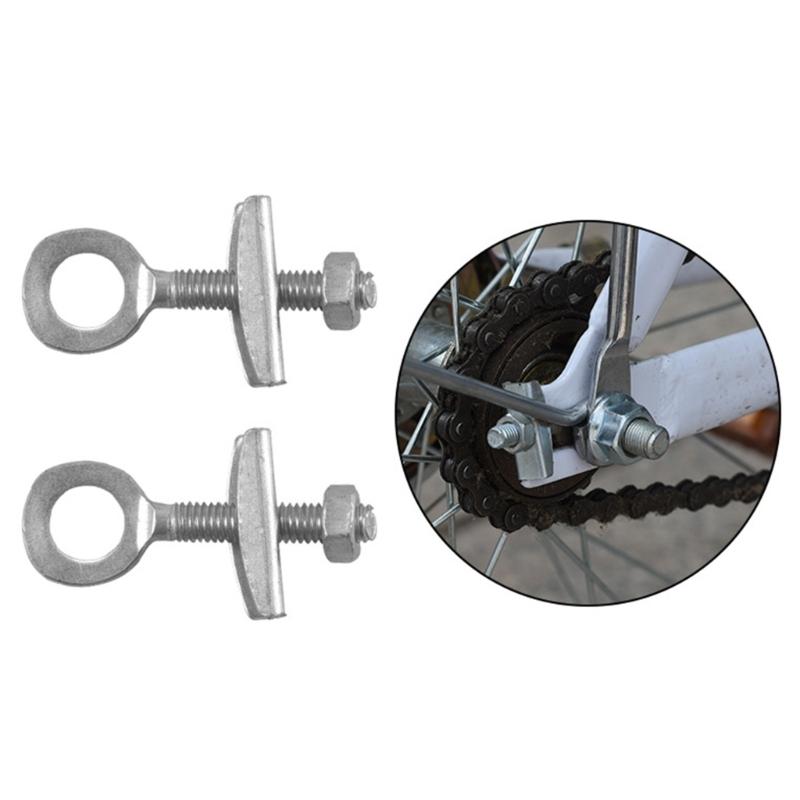 10 Pcs Bike Chain Tightener Tensioner Adjustment Tool Bicycles Chain Adjuster Fastener for Smooth and Reliable Cycling
