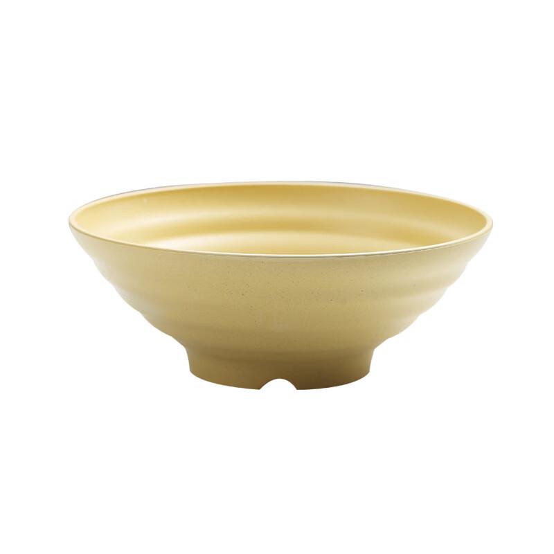 Ruhan Wheat Straw Plastic Round Bowl Set