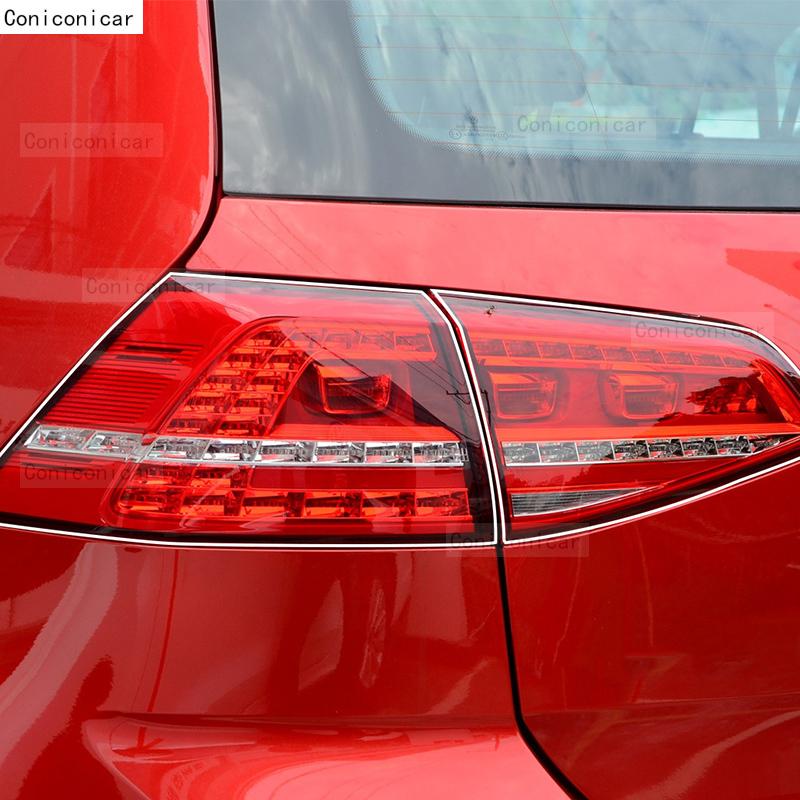 Car Headlight Protection Transparent Anti-Scratch Protective Film TPU Stickers For Volkswagen GOLF MK7 2014- Accessories