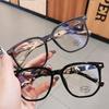 Big Square Reading Glasses Women Luxury Brand Rivet Anti Blue Light Computer Glasses Optical Prescription Eyewear