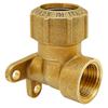 Brass Elbow with Hanger 25x3/4" Inch
