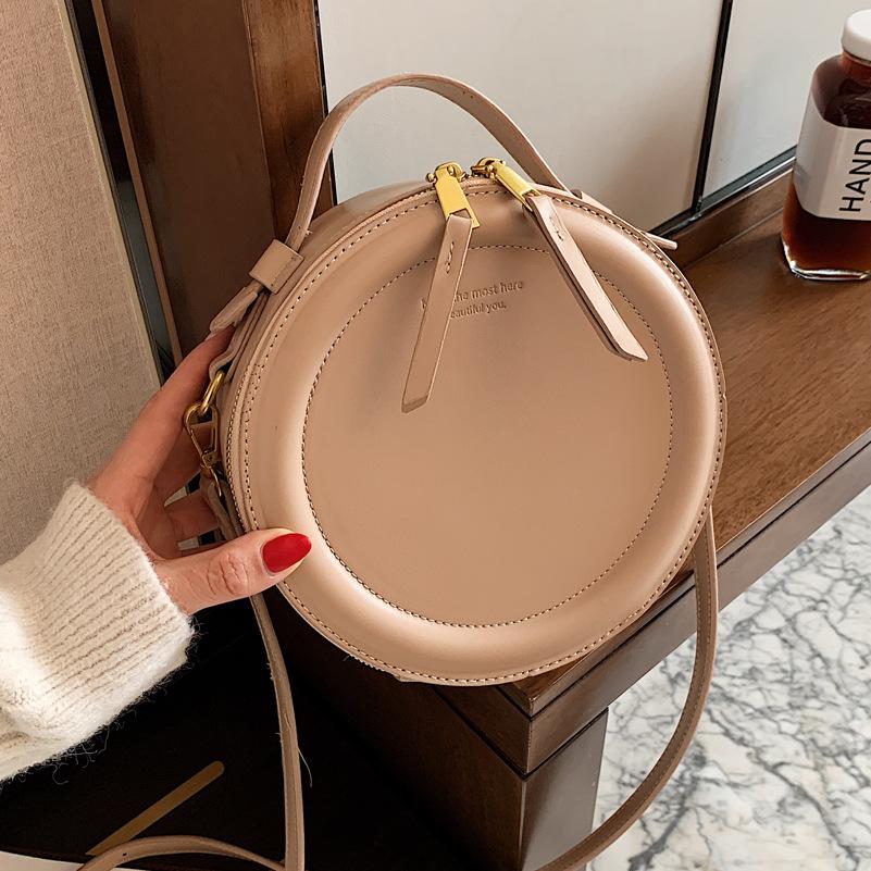Premium bag, foreign style women's bag 2020 new trendy Korean version, foreign style messenger bag, retro Hong Kong style fashion handbag