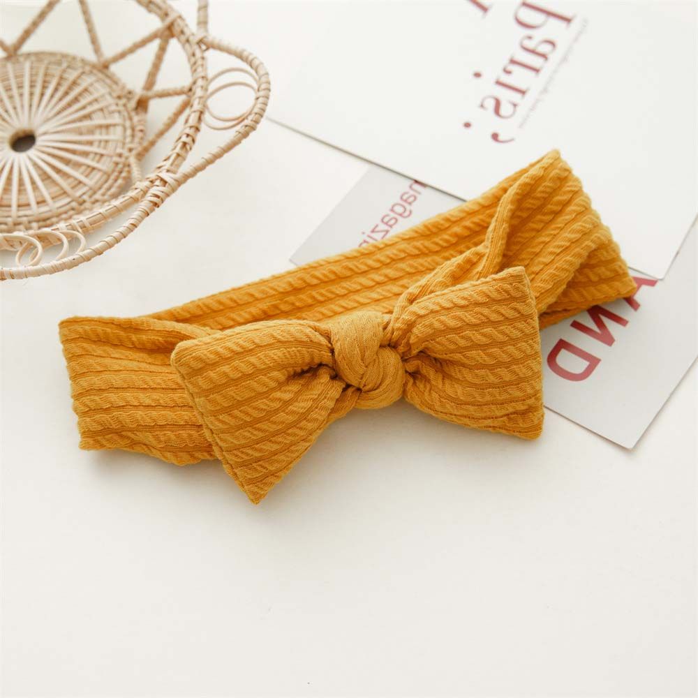 

Аксессуары для новорожденных, завязанные банты, полосатая повязка на голову, эластичные повязки на голову, повязка на голову с бантом