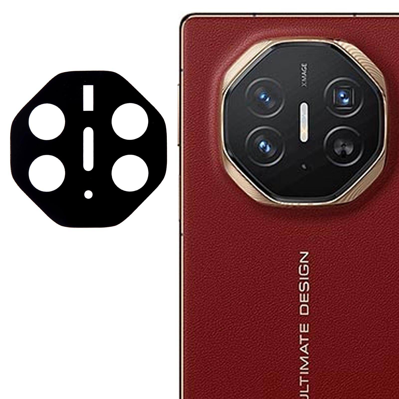 

Для Huawei Mate XT Захисне скло для об єктива камери Ultimate Чорний шовкографічний друк AR+AF Прозора загартована плівка для об єктива Type A