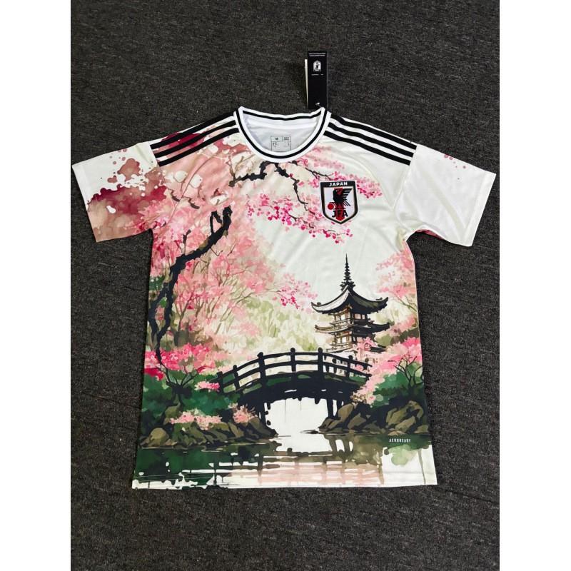 Kurzärmeliges Fußballtrikot inspiriert von der japanischen Nationalmannschaft Anime-Kollaboration Dragon Ball One Piece Naruto