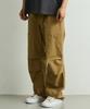 ONNHANS [Elastic Waist] Summer Belted Field Pants_Beige