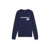 New Balance Sweatshirts Women's Dark Blue Crew Neck Thickened Regular WT03811-PGM
