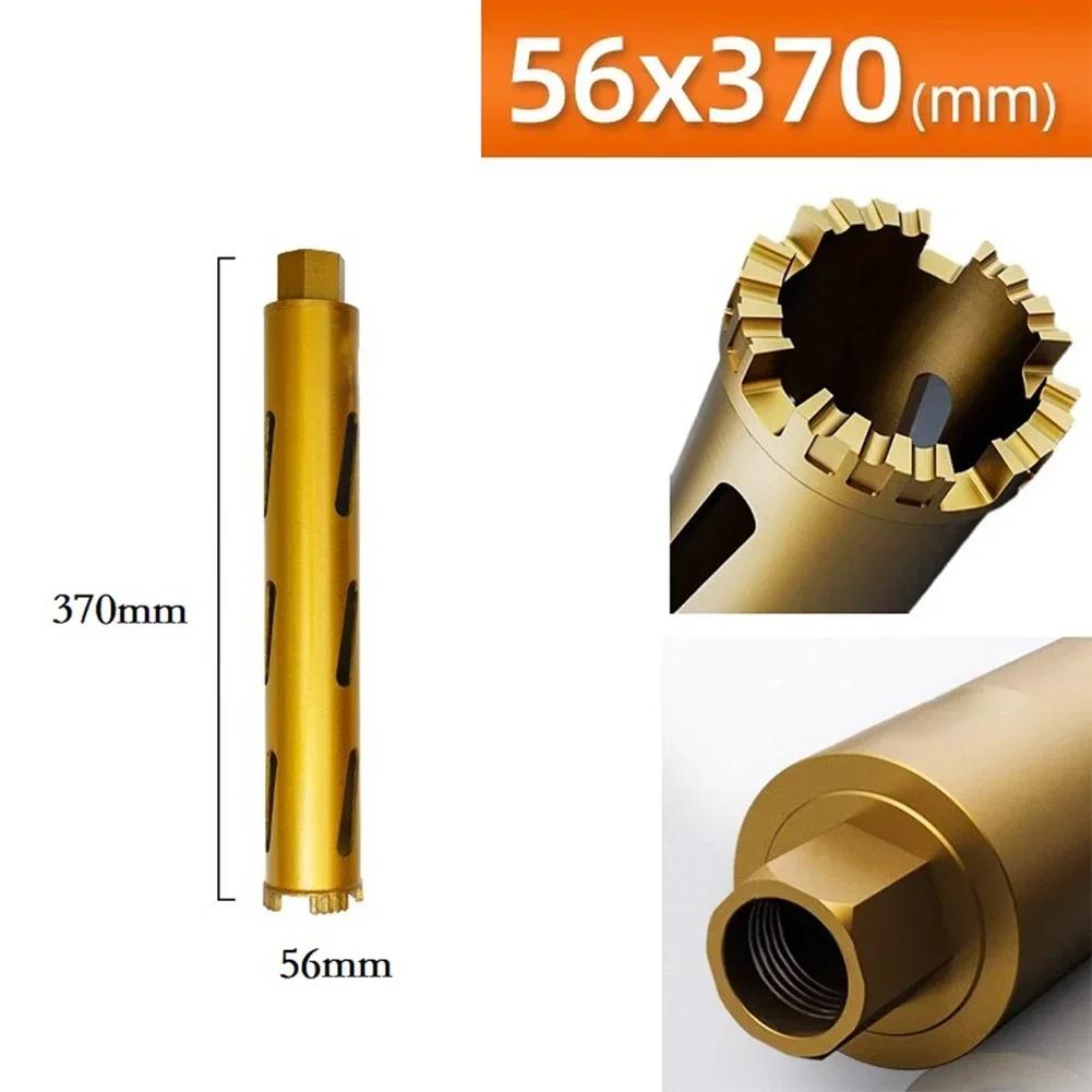 M22 Concrete Core Drill Bit 370mm for Efficient Drilling in Hard Surfaces Compatible with Most Drilling Machines
