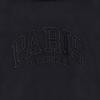 (WMNS) Balenciaga Cities Paris Hoodie Wide Fit 'Black' Women's 674986TLVL81069
