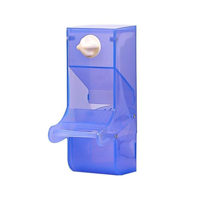 Papageienfutterbox Vogelfutterspender Automatisch Anti-Spritzschutz Anti-Kleckern Fütterungsvorrichtungen Vogelzubehör