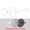 Classic Round Women's Metal Frame Optical Eyeglasses Anti Blue Light Computer Oval Eyeglasses Diopter 0 -1.0 -2.0 To -6.0