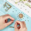 100Pcs PVD Vacuum Plating 304 Stainless Steel Spacer Beads, Round, Golden, 4x3mm, Hole: 2mm