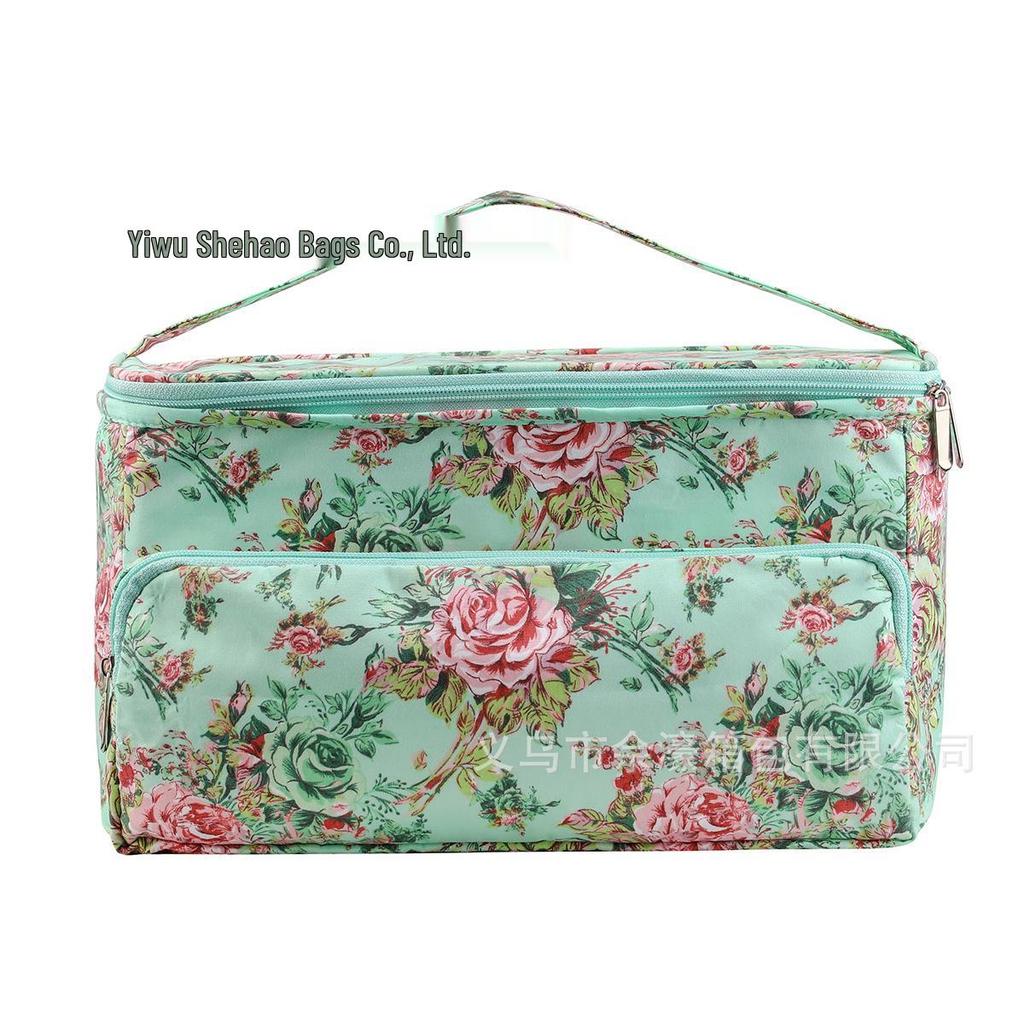Cross-Border Crochet Tool Kit: Square Wool Storage & Needle Bag