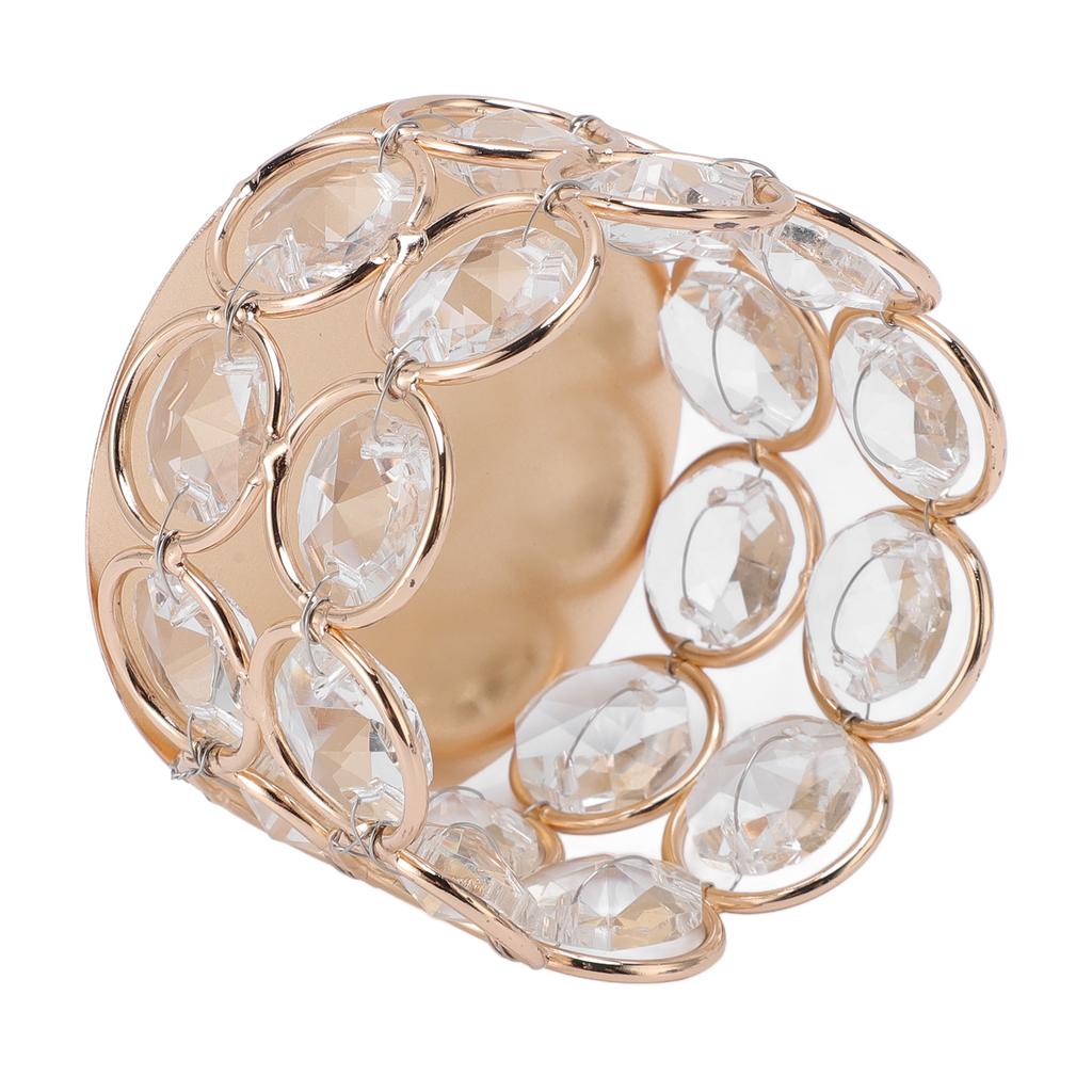 Hollow Candle Holder   Beads Iron Art Decorative Cup for Tealight and Electronic Candles Party Dinner Table