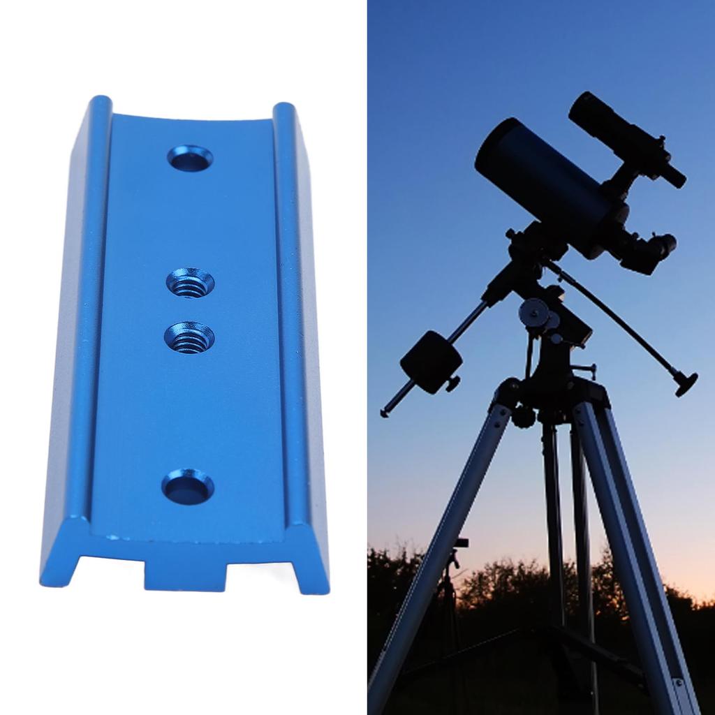 4.25in Dovetail Plate Telescope Dovetail Mounting Plate for Equatorial Telescope Theodolite Tripod