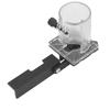 Invisible Fastener Slotting Bracket Aluminum Alloy Wood Trimmer Router Slotting Locator for 65mm