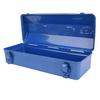 Blue Toolbox Metal Structure High Load Bearing Portable Tool Storage Organizer for Workshop Garage Car Job Site 410