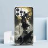 Erzengel Michael Soft Case für iPhone 16 17 Air 15 14 Pro Max 16E Handyhülle 13 Mini 12 11 7 SE 8 Druckmuster Passende Hüllen 16 1