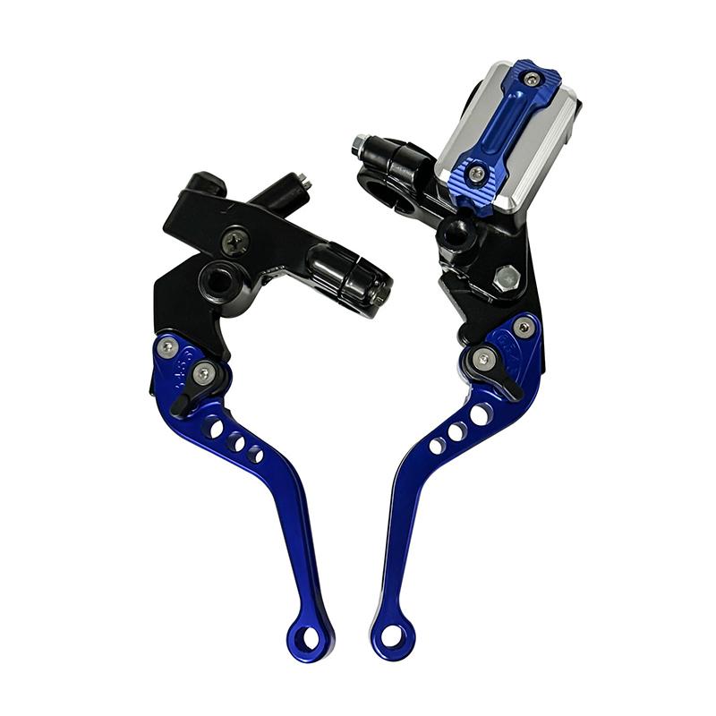 Motorcycle Modification Cnc Brake Upper Pump Clutch Assembly Clutch Handbrake Assembly Hydraulic Disc Brake Pump синий