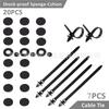 467PCS Car Retainers for Ford: Door Panel, Lining, Bumper Clips & Expansion Rivets.