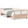 VidaXL Daybed Without Mattress 90x190 Cm Solid Pine Wood, Sofa Bed, Guest Bed, Double Daybed, Daybed, 854955